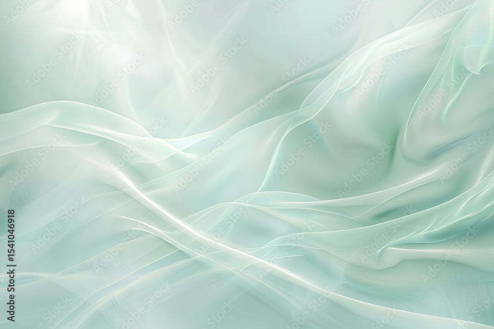 Obraz premium blue silk background