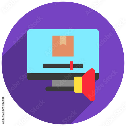 Audio Tool rounded color, mini illustration icon. use for modern concept, print, UI, UX kit, web and app development. Vector related to product offering, marketing, business.