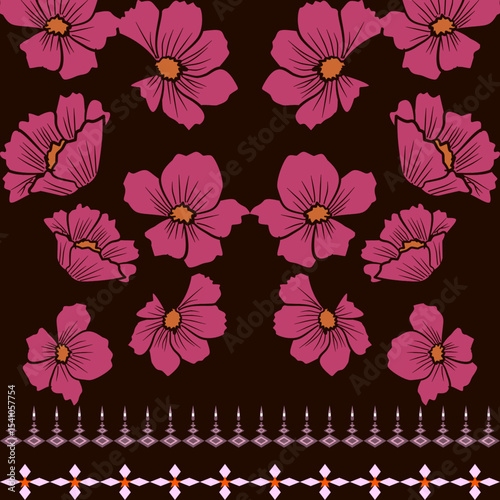 seamless floral background