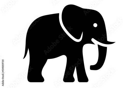 elephant vector icon