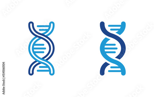 Dna icon, Dna sign vector