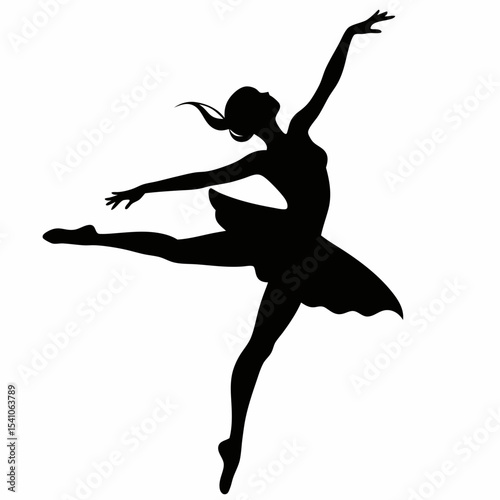 ballet dancer silhouette
