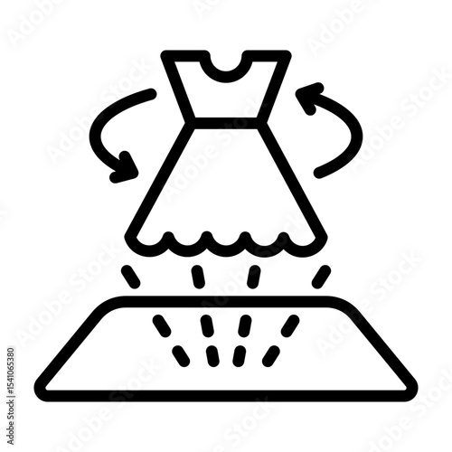 Virtual Clothing Icon
