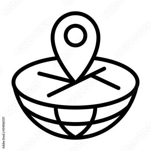 Digital Land Icon