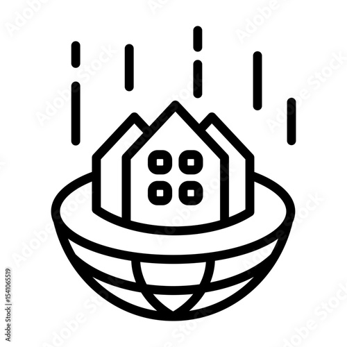 Real Estate Parcel Icon