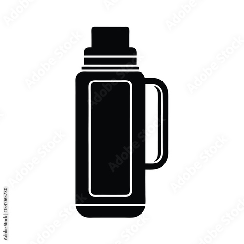 Thermos Flask Icon Vector Illustration