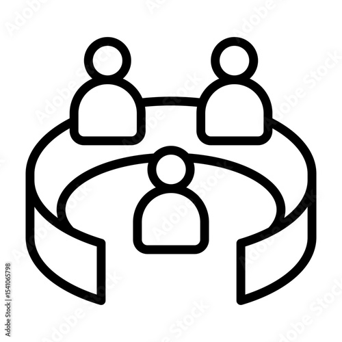 Metaverse Meeting Icon