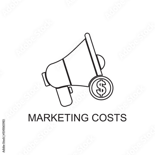 marketing cost icon , payment icon