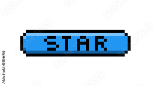 vector illustration of a ticket pixel 