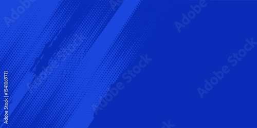 blue color pattern gradient grunge texture background. Dots pop art comics sport style  modern vector ilustartion