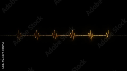 Neon, Glowing heartbeat, cardiogram, ekg, pulse monitor animation. electrocardiogram (ECG) line motion graphics.Background heartbeat line neon light heart rate display screen medical research icon.