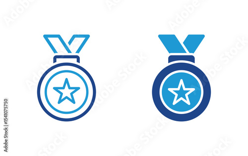 medal award icon, medal sign vector