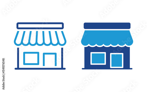store icon, store sign vector