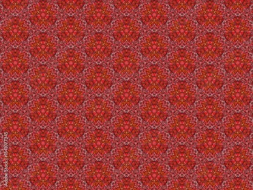 hand-drawn seamless geometric pattern, red, dots and lines, repeat design, abstract printable background
