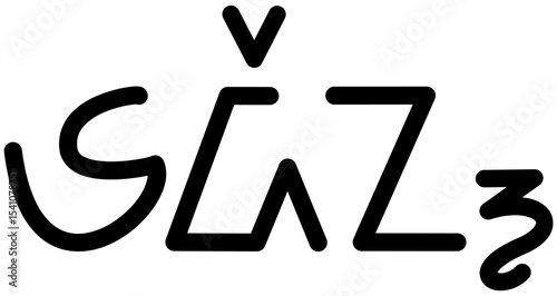 Illustration vector graphic of the name Eden, Sundanese script. Great for printing on your personal items