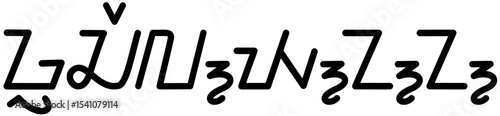 Illustration vector graphic of the name Gracelynn, Sundanese script. Great for printing on your personal items