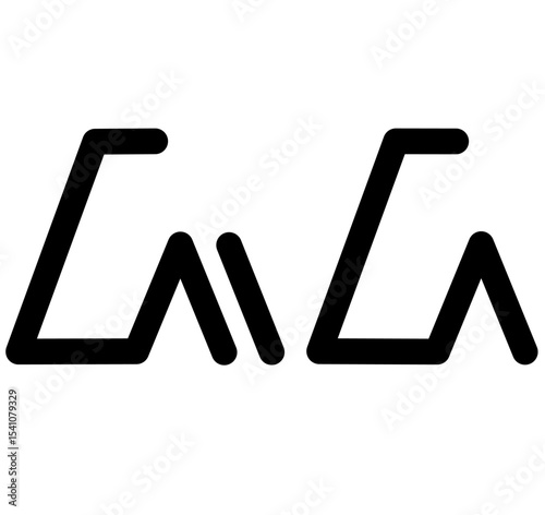Illustration vector graphic of the name Jada, Sundanese script. Great for printing on your personal items