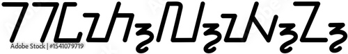 Illustration vector graphic of the name Kaitlyn, Sundanese script. Great for printing on your personal items