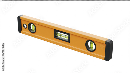 Accurate Orange Aluminum Level Tool for Construction and DIY Projects