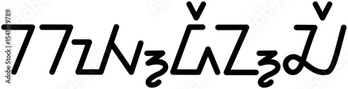 Illustration vector graphic of the name Kaydence, Sundanese script. Great for printing on your personal items