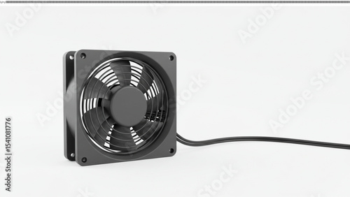 High-Performance Square Cooling Fan Industrial-Grade Ventilation Solution
