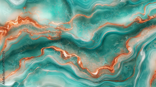 a mesmerizing liquid pattern 3D composition