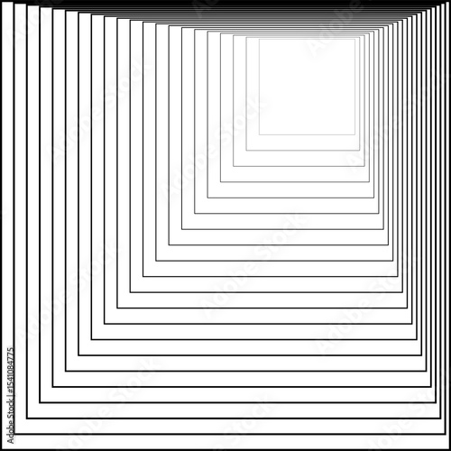 Square blending line halftone. Technology design elements