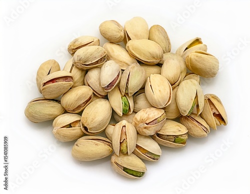 A Heap of Shelled Pistachios Ready to Eat Delicious Healthy Snack Food