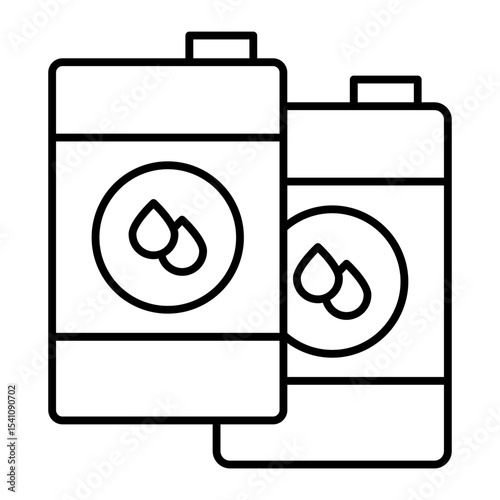 barrels outline icon