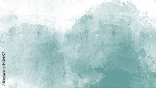 Green watercolor background with copyspace for your design. vector.