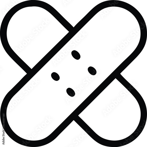 First Aid Adhesive Bandage Healing and Protection