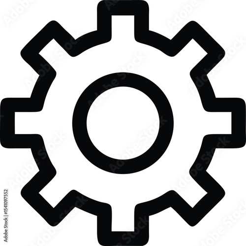 Cogwheel Icon Settings, Options, Configuration, Mechanism, Gear