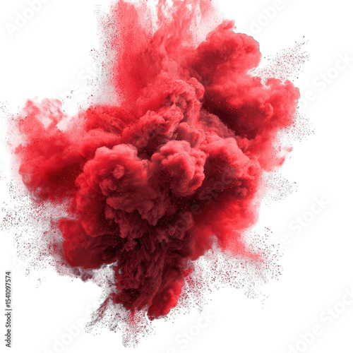 Red ink explosion