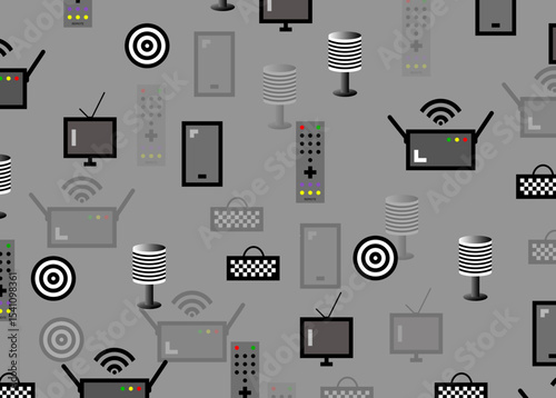abstract vector background with squares
