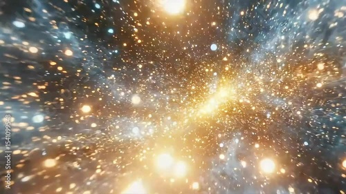 Abstract galaxy background