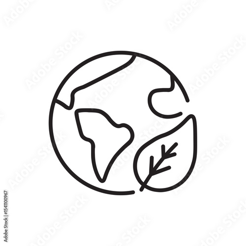 ecology flat icon vector pictogram eps 10