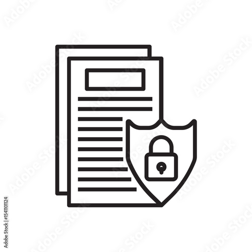 illustration of a folder with documents