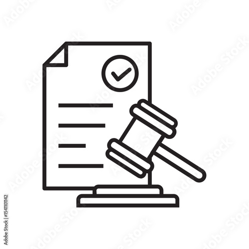 justice gavel icon