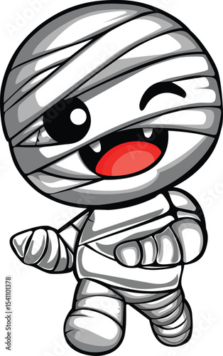 mummy bandage cartoon