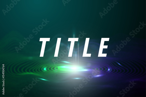 Abstract Teal and Purple Energy Burst Vibrant Light and Motion Design