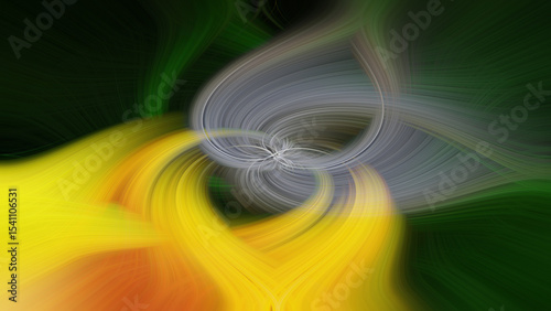 Colorful abstract background with swirling lines forming dynamic shapes