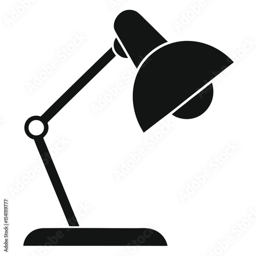 table lamp vector illustration