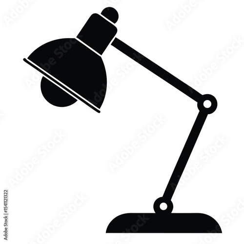  Desk Lamp Vector Illustration