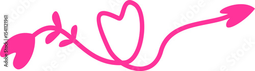 Arrow Girly Heart 