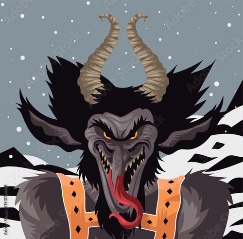 evil folklore krampus monster creature