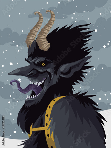 evil folklore krampus monster creature