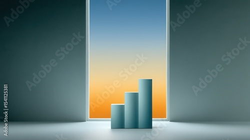 Modern Vector Illustration of Growth and Progress