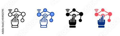 Digital icon sheet multiple style collection