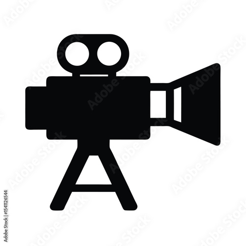 Video Camera Icon Vector Illustration