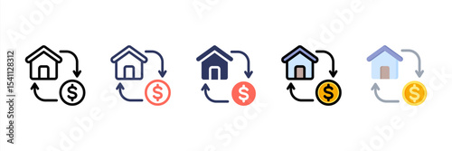 Buy Home Multi Style Icon Set